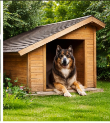 Pasja uta z dvokapno streho